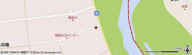 宮城県大崎市鹿島台木間塚西向袋7周辺の地図