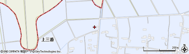 宮城県東松島市赤井（上三番）周辺の地図