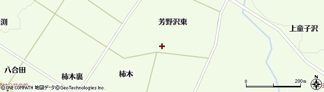 宮城県大和町（黒川郡）吉田（芳野沢東）周辺の地図