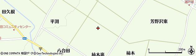 宮城県大和町（黒川郡）吉田（平渕裏）周辺の地図