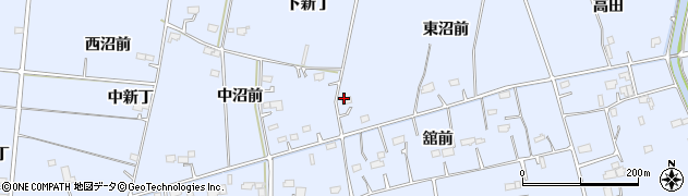 宮城県東松島市赤井（下新丁）周辺の地図