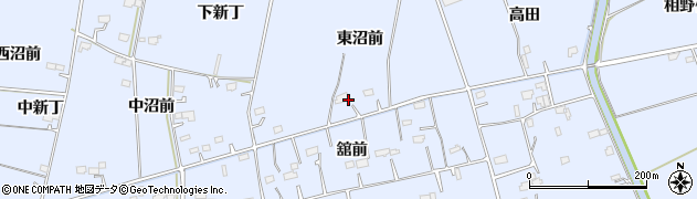 宮城県東松島市赤井（東沼前）周辺の地図