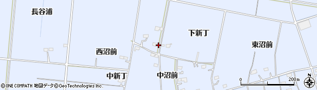 宮城県東松島市赤井中沼前132周辺の地図