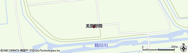 宮城県大崎市鹿島台大迫（美賀野間）周辺の地図