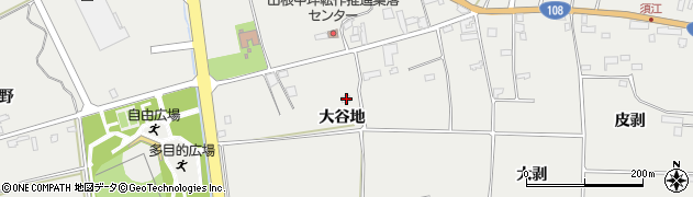 宮城県石巻市須江大谷地44周辺の地図