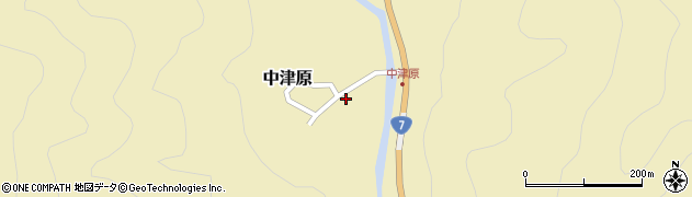 新潟県村上市中津原371周辺の地図
