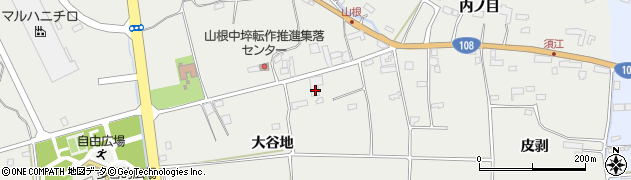 宮城県石巻市須江大谷地53周辺の地図