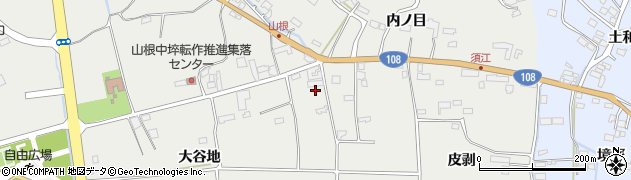 宮城県石巻市須江大谷地73周辺の地図