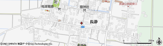 山形県東根市長瀞1100周辺の地図