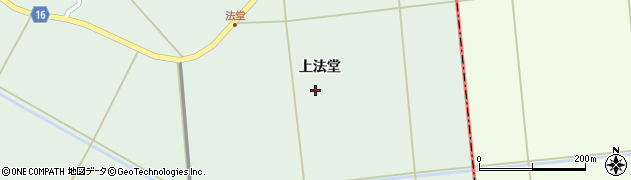 宮城県大郷町（黒川郡）大松沢（上法堂）周辺の地図