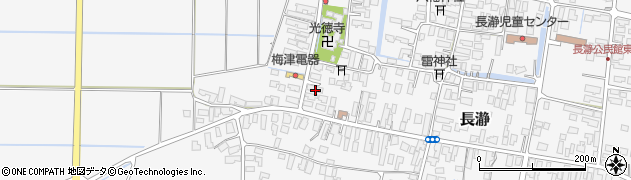 山形県東根市長瀞1117周辺の地図