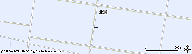宮城県東松島市赤井（北浦）周辺の地図