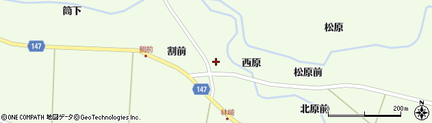 宮城県黒川郡大和町吉田川童渕周辺の地図