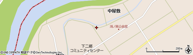 宮城県遠田郡美里町二郷蔵人主一号周辺の地図