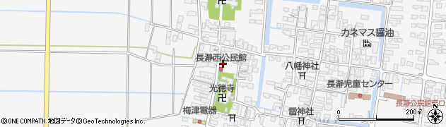 山形県東根市長瀞1218周辺の地図