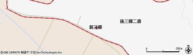 宮城県東松島市大塩（新三郷）周辺の地図