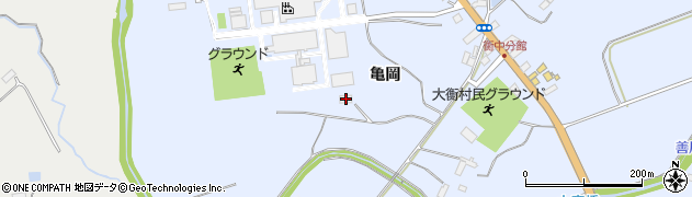 宮城県黒川郡大衡村大衡亀岡6周辺の地図