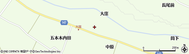 宮城県黒川郡大和町吉田大窪前周辺の地図