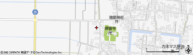 山形県東根市長瀞709周辺の地図
