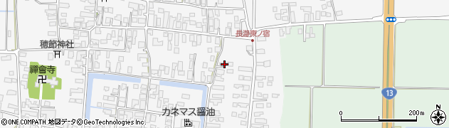 山形県東根市長瀞1286周辺の地図
