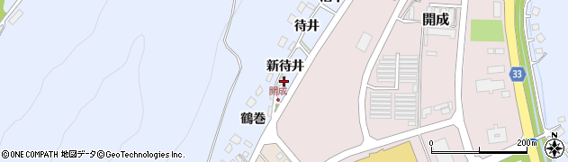 宮城県石巻市南境（新待井）周辺の地図