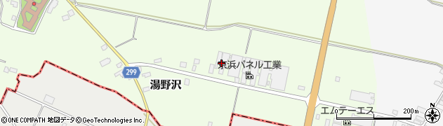 京浜パネル工業株式会社　山形工場周辺の地図