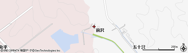 宮城県大衡村（黒川郡）奥田（前沢）周辺の地図