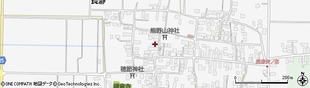 山形県東根市長瀞1424周辺の地図