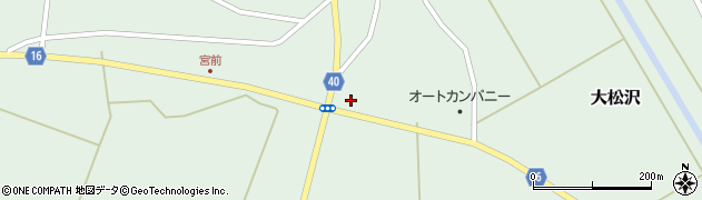 宮城県大郷町（黒川郡）大松沢（築道東）周辺の地図