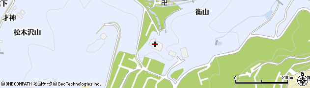 石巻市役所　石巻斎場周辺の地図