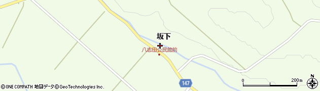 宮城県黒川郡大和町吉田坂下周辺の地図