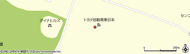 宮城県黒川郡大和町松坂平周辺の地図
