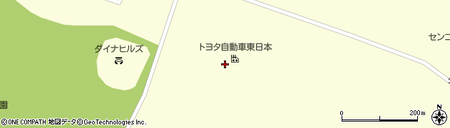 宮城県大和町（黒川郡）松坂平周辺の地図