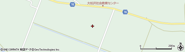 宮城県大郷町（黒川郡）大松沢（学校前）周辺の地図
