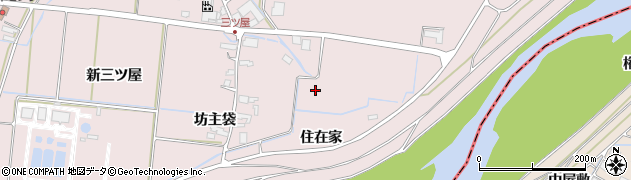 宮城県大崎市鹿島台木間塚（住在家）周辺の地図
