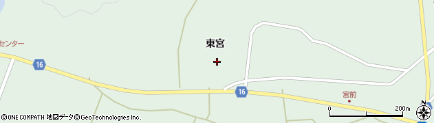 宮城県大郷町（黒川郡）大松沢（宮畑）周辺の地図