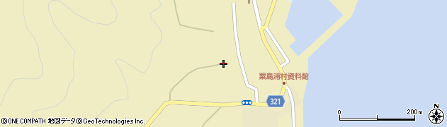 粟島浦村老人集会所周辺の地図