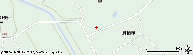 宮城県黒川郡大郷町大松沢寺沢周辺の地図
