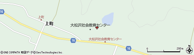 宮城県大郷町（黒川郡）大松沢（旅籠屋）周辺の地図
