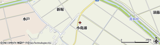 宮城県石巻市広渕小島浦周辺の地図