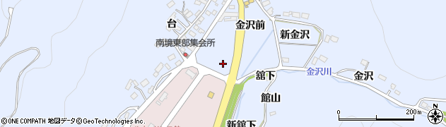宮城県石巻市南境（金沢前）周辺の地図