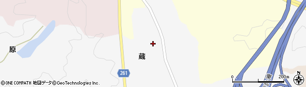宮城県黒川郡大衡村奥田蔵周辺の地図
