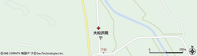 宮城県大郷町（黒川郡）大松沢（下町宅地）周辺の地図