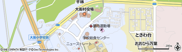 大衡村役場　健康福祉課周辺の地図