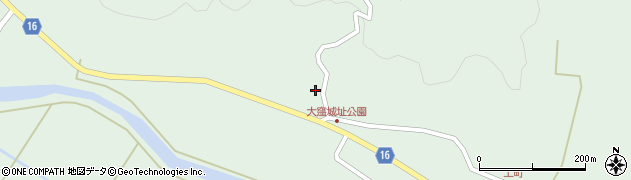 宮城県大郷町（黒川郡）大松沢（真坂）周辺の地図