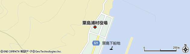新潟県粟島浦村（岩船郡）周辺の地図