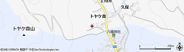 宮城県石巻市北境トヤケ森6周辺の地図