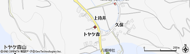 宮城県石巻市北境トヤケ森23周辺の地図
