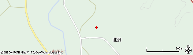 宮城県大郷町（黒川郡）大松沢（台畑）周辺の地図