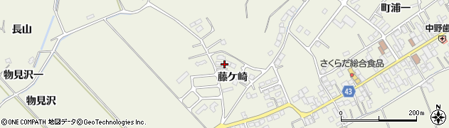 宮城県石巻市広渕（藤ケ崎）周辺の地図